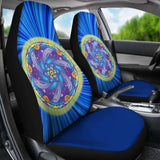 Mandala Dolphin Art Custom Car Seat Covers 181703 - YourCarButBetter
