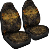 Mandala Dragonfly Print Car Seat Covers 213003 - YourCarButBetter