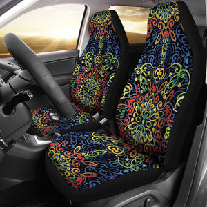 Mandala Flow Car Seat Covers 093223 - YourCarButBetter