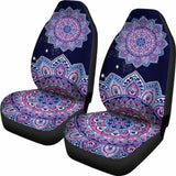 Mandala Flower Art Car Seat Covers 105905 - YourCarButBetter