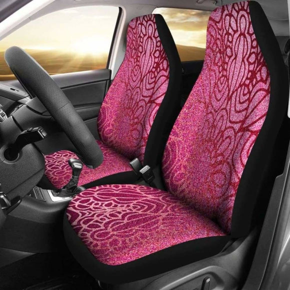 Mandala Glitter Car Seat Covers 105905 - YourCarButBetter