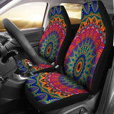 Mandala Kaleidoscope Car Seat Covers 105905 - YourCarButBetter