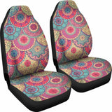 Mandala Pattern Car Seat Covers 105905 - YourCarButBetter