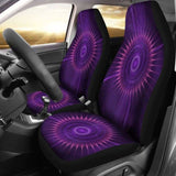 Mandala Purple Car Seat Covers 105905 - YourCarButBetter