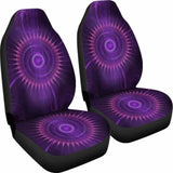 Mandala Purple Car Seat Covers 105905 - YourCarButBetter