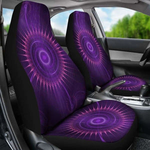 Mandala Purple Car Seat Covers 105905 - YourCarButBetter