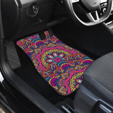 Mandala Star Bohemian Pattern Print Car Floor Mats 211706 - YourCarButBetter