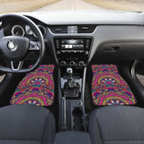 Mandala Star Bohemian Pattern Print Car Floor Mats 211706 - YourCarButBetter