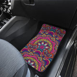 Mandala Star Bohemian Pattern Print Car Floor Mats 211706 - YourCarButBetter