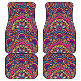 Mandala Star Bohemian Pattern Print Car Floor Mats 211706 - YourCarButBetter