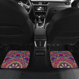 Mandala Star Bohemian Pattern Print Car Floor Mats 211706 - YourCarButBetter