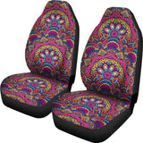 Mandala Star Bohemian Pattern Print Car Seat Covers 211706 - YourCarButBetter