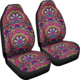 Mandala Star Bohemian Pattern Print Car Seat Covers 211706 - YourCarButBetter