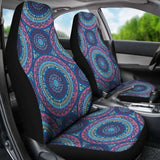 Mandalas Blue Car Seat Covers 105905 - YourCarButBetter