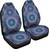 Mandalas Blue Car Seat Covers 105905 - YourCarButBetter