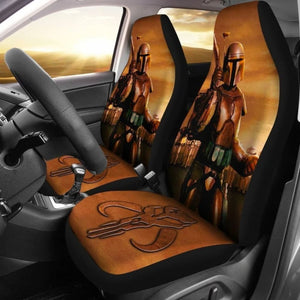 Mandalorian Car Seat Covers For Star Wars Fan 094201 - YourCarButBetter