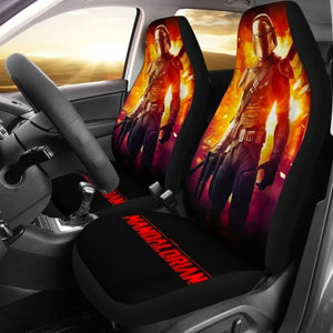 Mandalorian Car Seat Covers For Star Wars Fan Gift Idea 094201 - YourCarButBetter