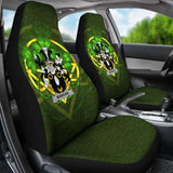 Mangan Or O’Mangan Ireland Car Seat Cover Celtic Shamrock (Set Of Two) 154230 - YourCarButBetter