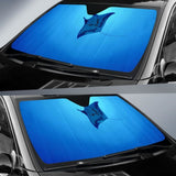 Manta Ray Fish Underwater Ocean Car Sun Shade 460402 - YourCarButBetter