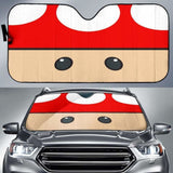 Mario Mushroom Car Auto Sun Shades 182102 - YourCarButBetter