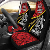 Marquesas Islands Shark Polynesian Car Seat Covers - Road To Hometown 4 102802 - YourCarButBetter