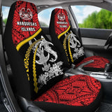 Marquesas Islands Shark Polynesian Car Seat Covers - Road To Hometown 4 102802 - YourCarButBetter