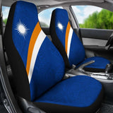 Marshall Flag Car Seat Covers Micronesia Patterns 105905 - YourCarButBetter