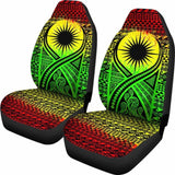 Marshall Islands Car Seat Cover - Marshall Islands Flag Polynesian Tattoo Reggae - 9 174914 - YourCarButBetter