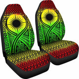 Marshall Islands Car Seat Cover - Marshall Islands Flag Polynesian Tattoo Reggae - 9 174914 - YourCarButBetter