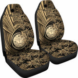 Marshall Islands Car Seat Covers Polynesian With Coconut Tree 105905 - YourCarButBetter