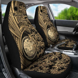 Marshall Islands Car Seat Covers Polynesian With Coconut Tree 105905 - YourCarButBetter