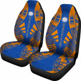 Marshall Islands Car Seat Covers - Marshall Islands Seal Polynesian Tattoo Flag - 9 174914 - YourCarButBetter