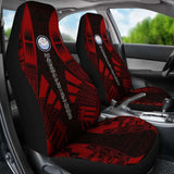 Marshall Islands Car Seat Covers - Marshall Islands Seal Polynesian Tattoo Red - 9 174914 - YourCarButBetter
