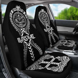 Marshall Islands Car Seat Covers - Marshall Islands Seal Polynesian Tribal - 105905 - YourCarButBetter