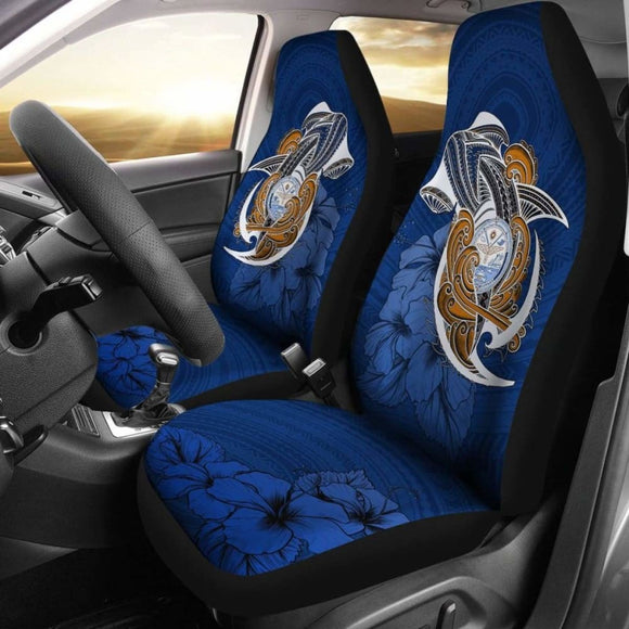 Marshall Islands Car Seat Covers Shark Coat Of Arms Amazing 105905 - YourCarButBetter