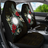 Marshall Islands Hibiscus Car Seat Covers 7 232125 - YourCarButBetter