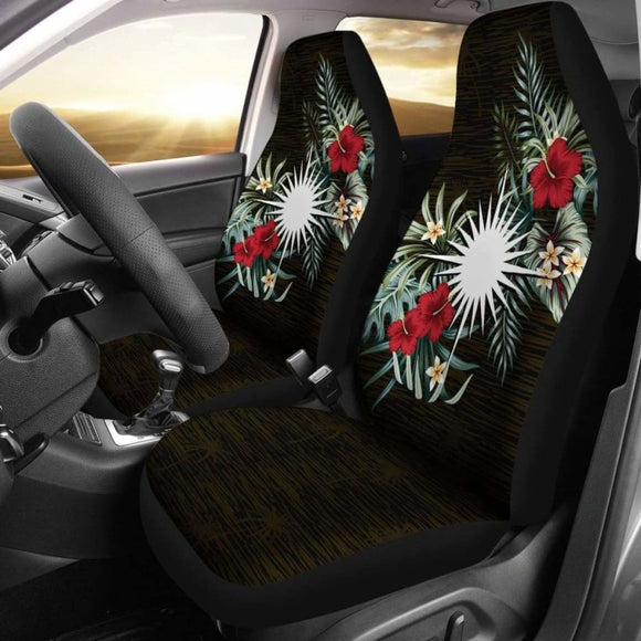 Marshall Islands Hibiscus Car Seat Covers 7 232125 - YourCarButBetter