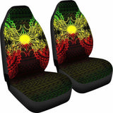 Marshall Islands Polynesia Car Seat Cover Map Reggae 105905 - YourCarButBetter