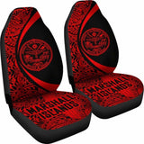 Marshall Islands Polynesian Car Seat Cover Circle Style 03 Amazing 105905 - YourCarButBetter