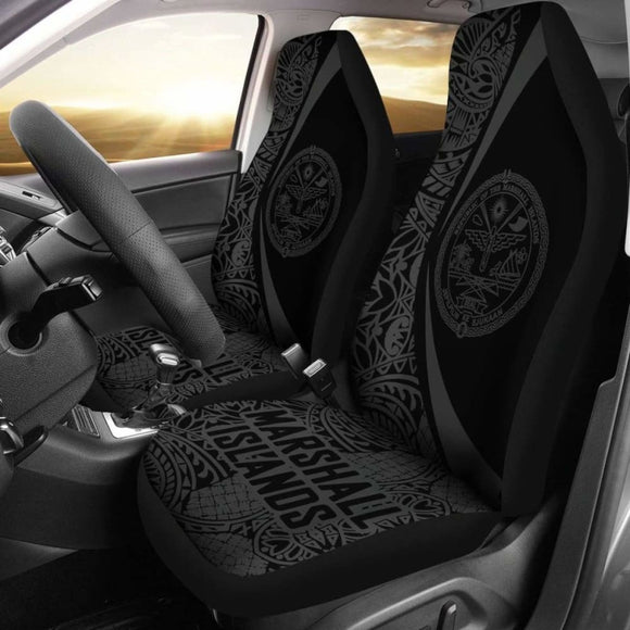 Marshall Islands Polynesian Car Seat Cover Circle Style Amazing 105905 - YourCarButBetter