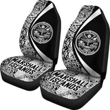 Marshall Islands Polynesian Car Seat Cover Circle Style Amazing 105905 - YourCarButBetter