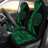 Marshall Islands Polynesian Car Seat Cover Circle Style Amazing 105905 - YourCarButBetter
