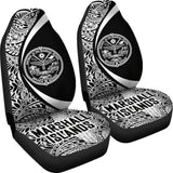 Marshall Islands Polynesian Car Seat Cover Circle Style Amazing 105905 - YourCarButBetter