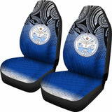 Marshall Islands Polynesian Car Seat Covers - Tattoo Pattern - 12 174914 - YourCarButBetter