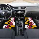 Maryland State Flag Car Floor Mats 213001 - YourCarButBetter