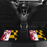 Maryland State Flag Car Floor Mats 213001 - YourCarButBetter