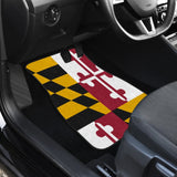 Maryland State Flag Car Floor Mats 213001 - YourCarButBetter