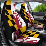Maryland State Flag Car Seat Covers 213001 - YourCarButBetter