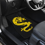 Master Dragon Yellow Gold Car Floor Mats 211803 - YourCarButBetter