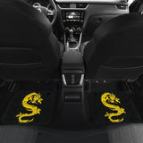 Master Dragon Yellow Gold Car Floor Mats 211803 - YourCarButBetter